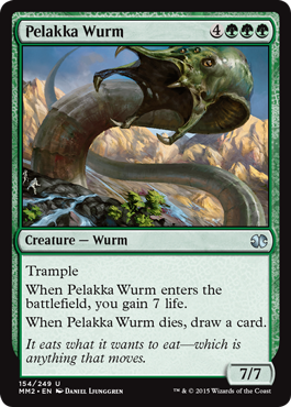 [154]【EN】ペラッカのワーム/Pelakka Wurm【MM2】[U][緑]