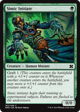[162]【EN】シミックの信徒/Simic Initiate【MM2】[C][緑]