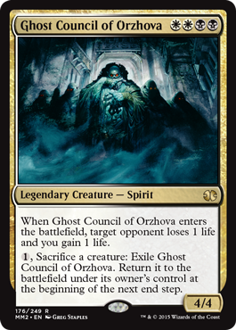 [181]【EN】オルゾヴァの幽霊議員/Ghost Council of Orzhova【MM2】[R][多色]
