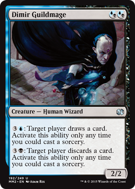 [193]【EN】ディミーアのギルド魔道士/Dimir Guildmage【MM2】[U][多色]