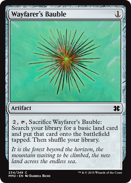 [234]【EN】旅人のガラクタ/Wayfarer's Bauble【MM2】[C][茶]