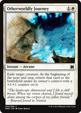 [030]【EN】【FOIL】来世への旅/Otherworldly Journey【MM2】[C][白]