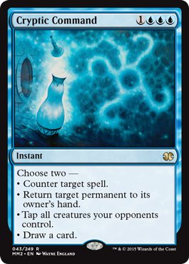 [043]【EN】【FOIL】謎めいた命令/Cryptic Command【MM2】[R][青]