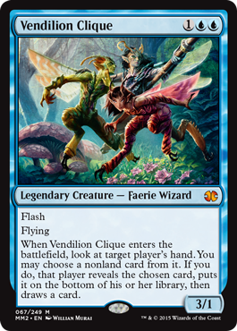 [067]【EN】【FOIL】ヴェンディリオン三人衆/Vendilion Clique【MM2】[M][青]