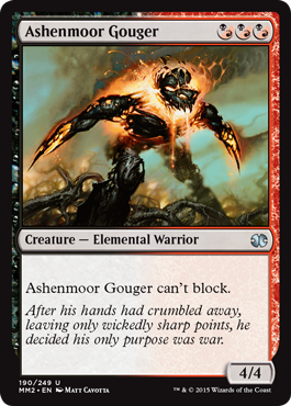 [194]【EN】【FOIL】アッシェンムーアの抉り出し/Ashenmoor Gouger【MM2】[U][多色]