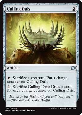 [207]【EN】【FOIL】選別の高座/Culling Dais【MM2】[U][茶]