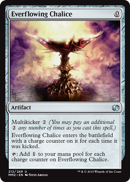 [212]【EN】【FOIL】永遠溢れの杯/Everflowing Chalice【MM2】[U][茶]