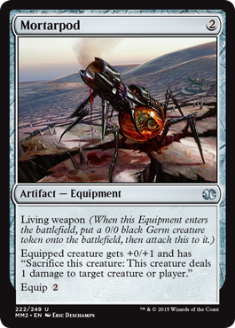 [222]【EN】【FOIL】迫撃鞘/Mortarpod【MM2】[U][茶]