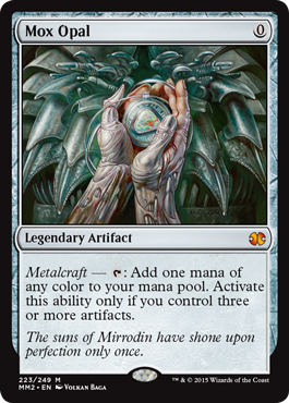 [223]【EN】【FOIL】オパールのモックス/Mox Opal【MM2】[M][茶]
