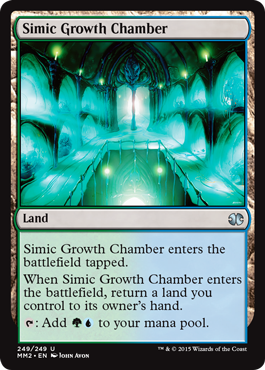 [249]【EN】【FOIL】シミックの成長室/Simic Growth Chamber【MM2】[U][土地]
