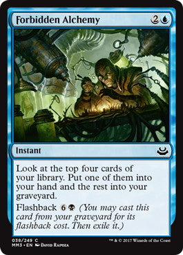 [038]【EN】禁忌の錬金術/Forbidden Alchemy【MM3】[C][青]