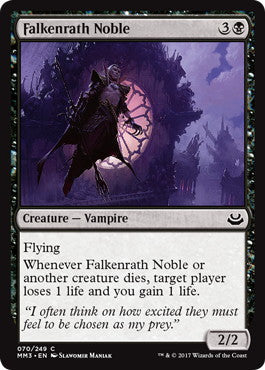 [070]【EN】ファルケンラスの貴族/Falkenrath Noble【MM3】[C][黒]