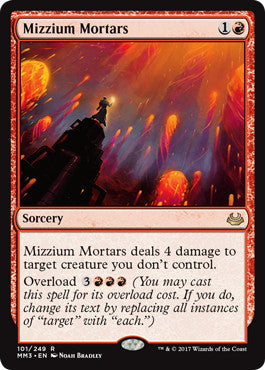 [101]【EN】ミジウムの迫撃砲/Mizzium Mortars【MM3】[R][赤]