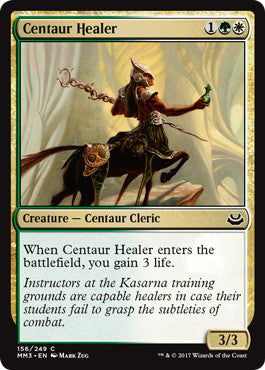 [173]【EN】ケンタウルスの癒し手/Centaur Healer【MM3】[C][多色]