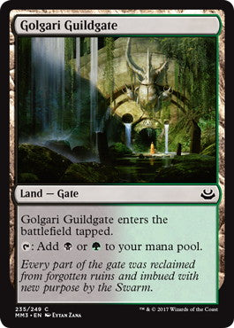 [235]【EN】ゴルガリのギルド門/Golgari Guildgate【MM3】[C][土地]