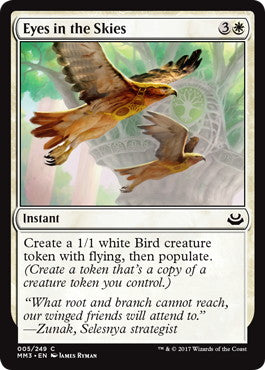 [005]【EN】【FOIL】天空の目/Eyes in the Skies【MM3】[C][白]