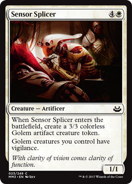 [023]【EN】【FOIL】探知の接合者/Sensor Splicer【MM3】[C][白]