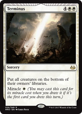 [026]【EN】【FOIL】終末/Terminus【MM3】[R][白]
