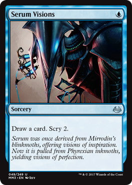 [049]【EN】【FOIL】血清の幻視/Serum Visions【MM3】[U][青]