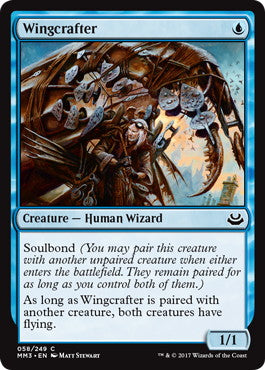 [058]【EN】【FOIL】翼作り/Wingcrafter【MM3】[C][青]