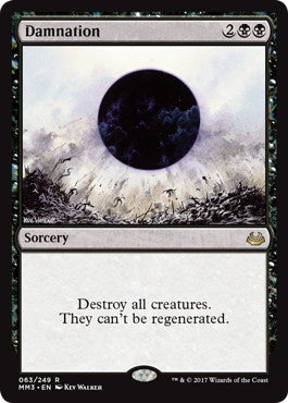 [063]【EN】【FOIL】滅び/Damnation【MM3】[R][黒]