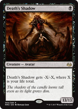 [064]【EN】【FOIL】死の影/Death's Shadow【MM3】[R][黒]
