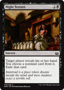 [079]【EN】【FOIL】夜の恐怖/Night Terrors【MM3】[C][黒]