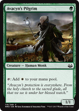 [119]【EN】【FOIL】アヴァシンの巡礼者/Avacyn's Pilgrim【MM3】[C][緑]