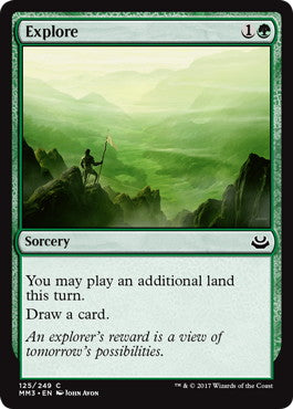 [125]【EN】【FOIL】探検/Explore【MM3】[C][緑]
