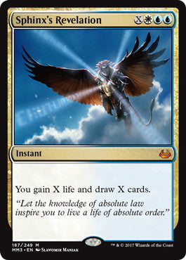 [148]【EN】【FOIL】スフィンクスの啓示/Sphinx's Revelation【MM3】[M][多色]