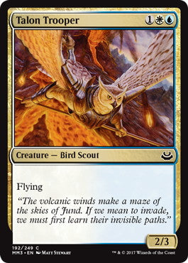 [149]【EN】【FOIL】鉤爪の強兵/Talon Trooper【MM3】[C][多色]