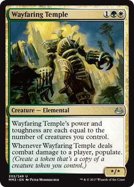 [176]【EN】【FOIL】旅する寺院/Wayfaring Temple【MM3】[U][多色]