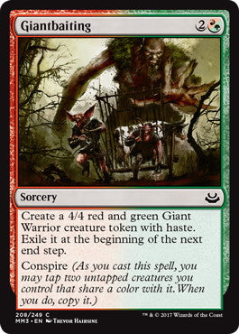 [209]【EN】【FOIL】巨人釣り/Giantbaiting【MM3】[C][多色]