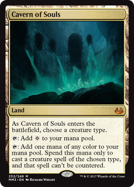 [232]【EN】【FOIL】魂の洞窟/Cavern of Souls【MM3】[M][土地]