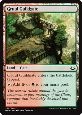 [236]【EN】【FOIL】グルールのギルド門/Gruul Guildgate【MM3】[C][土地]