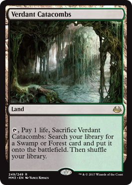 [249]【EN】【FOIL】新緑の地下墓地/Verdant Catacombs【MM3】[R][土地]