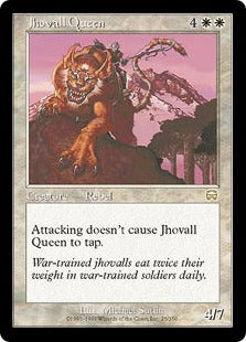 [025]【EN】ジョーヴァルの女王/Jhovall Queen【MMQ】[R][白]