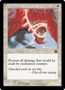 [030]【EN】【FOIL】口輪/Muzzle【MMQ】[C][白]