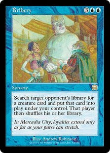 [062]【JP】【FOIL】袖の下/Bribery【MMQ】[R][青]