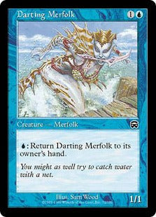 [072]【JP】矢のごときマーフォーク/Darting Merfolk【MMQ】[C][青]
