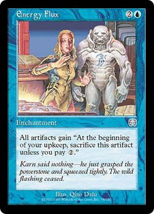 [078]【EN】【FOIL】魔力流出/Energy Flux【MMQ】[U][青]
