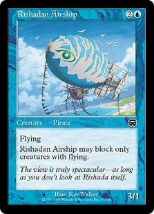 [091]【JP】【FOIL】リシャーダの飛行船/Rishadan Airship【MMQ】[C][青]