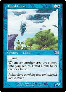[111]【JP】臆病ドレイク/Timid Drake【MMQ】[U][青]