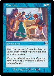 [113]【EN】【FOIL】戦争税/War Tax【MMQ】[U][青]