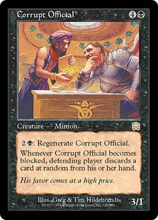 [128]【EN】堕落した役人/Corrupt Official【MMQ】[R][黒]