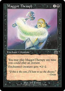 [145]【JP】【FOIL】蛆虫療法/Maggot Therapy【MMQ】[C][黒]