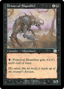 [152]【JP】【FOIL】原始のシャンブラー/Primeval Shambler【MMQ】[U][黒]