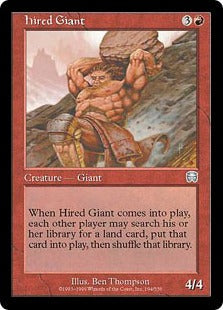[194]【JP】雇われ巨人/Hired Giant【MMQ】[U][赤]