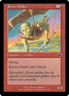 [196]【JP】カイレンの滑空者/Kyren Glider【MMQ】[C][赤]
