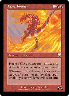 [200]【JP】【FOIL】溶岩渡り/Lava Runner【MMQ】[R][赤]